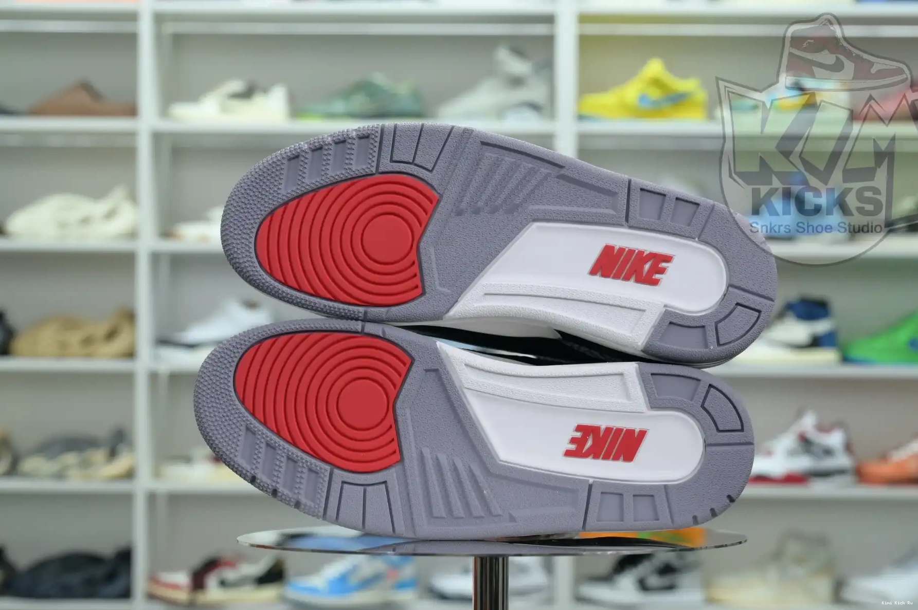 Kimikick 3“Black Jordan Air Cement Reimagined” 0825